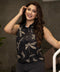 Dragon Fly Sleeveless Classic Collared Shirt